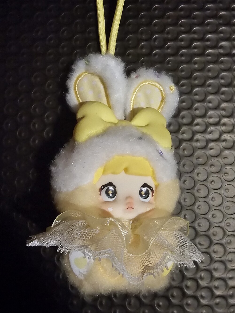Nommi Baby Sweetheart Bunny Keychain